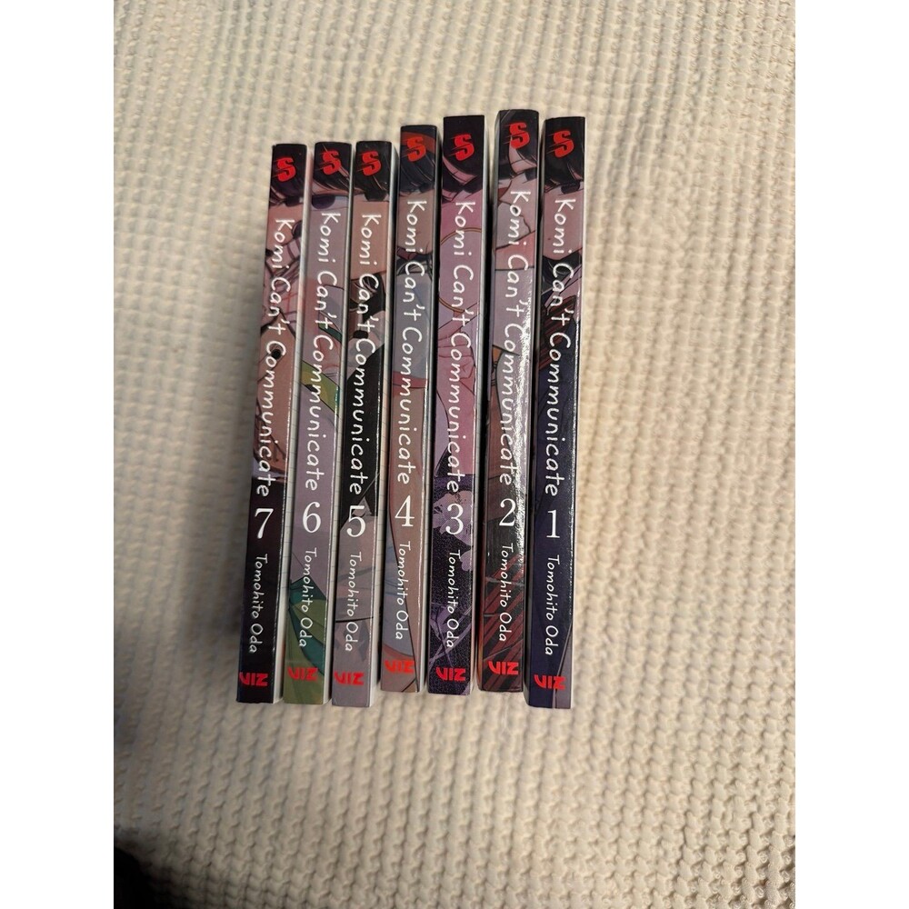 Komi can’t communicate volumes 1-7